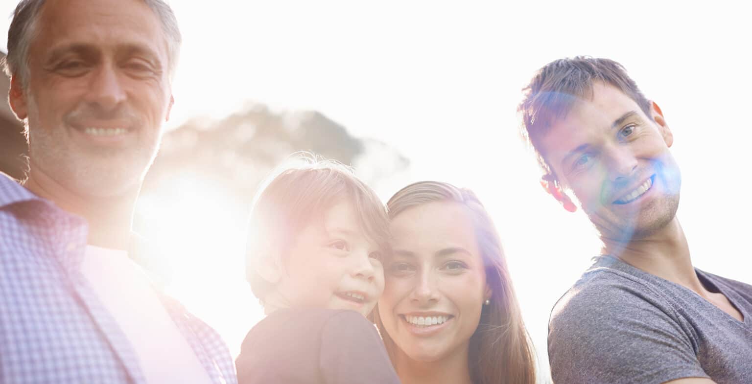 Famille heureuse